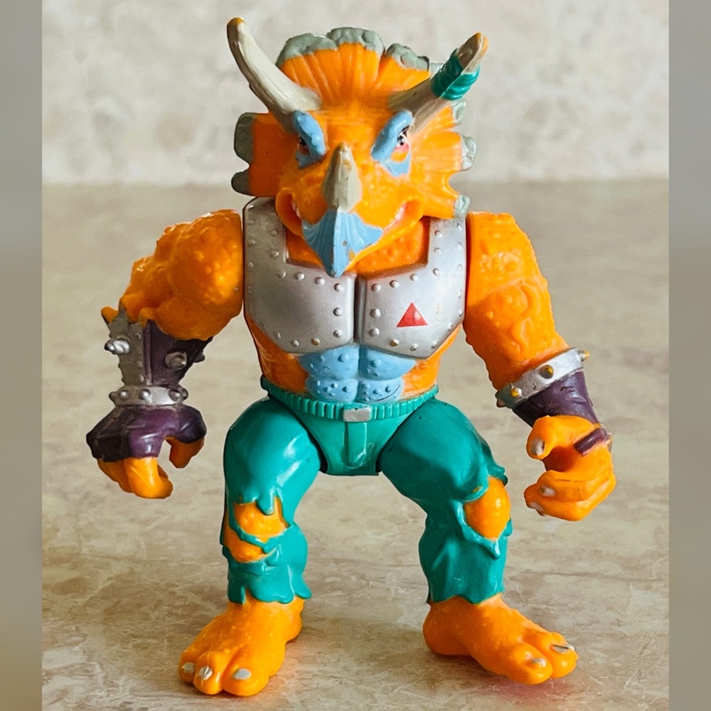 Playmates Toys TMNT ‘Triceraton’ 90’s Vintage Toy